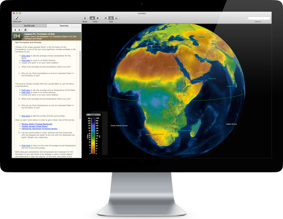 Layered Earth Physical Geography Software Biosphere Simulation