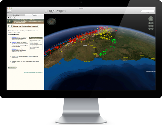 Layered Earth Geology Software Earthquake activity simululation