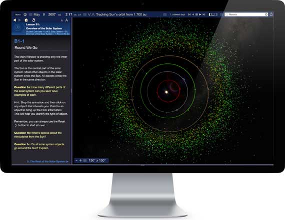 Starry Night College V7 Asteroids of the Main Belt Simulation